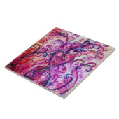 WHIMSICAL SCHNÖRKEL Hellrosa Rosa Blau Fliese (Seite)