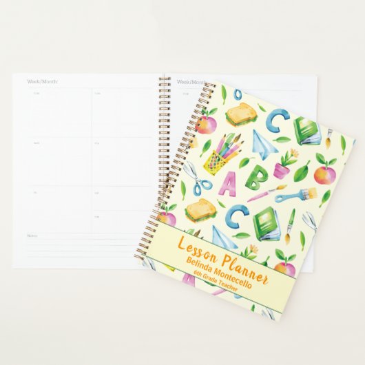 Whimsical School versorgt Lesson Planer (Anzeige)