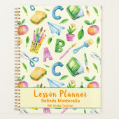 Whimsical School versorgt Lesson Planer (Vorderseite)