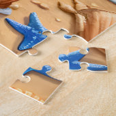 Whimsical Sea Fairy bei Ocean Sunset Puzzle (Seite)