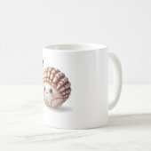 Whimsical Seashell Nature's Tiny Treasure Kaffeetasse (VorderseiteRechts)