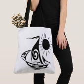 Whimsical Segelboot Lazy Day Tasche (Von Nahem)