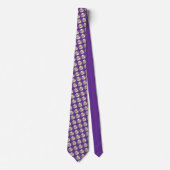 Whimsical Sheep Custom Necktie Tie Krawatte (Vorderseite)