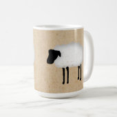 Whimsical Sheep Kaffeetasse (VorderseiteRechts)