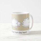 Whimsical Sheep Tasse (VorderseiteRechts)