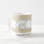 Whimsical Sheep Tasse (Vorderseite Links)