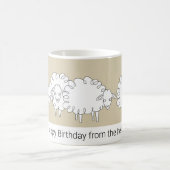 Whimsical Sheep Tasse (Mittel)