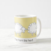 Whimsical Sheep Tasse (VorderseiteRechts)