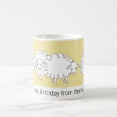 Whimsical Sheep Tasse (Mittel)