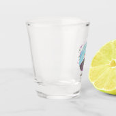 Whimsical Shot Glass | Teddy Bears in Lavender Fie Schnapsglas (Links)