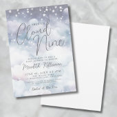 Whimsical sie ist auf Cloud Nine Baby Dusche Einladung