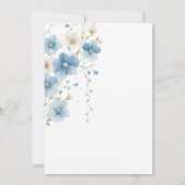 Whimsical Silly Goose Baby Shower Invitation Einladung (Rückseite)