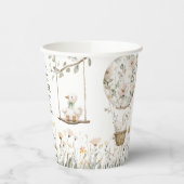 Whimsical Silly Goose Baby Shower Pappbecher (Links)