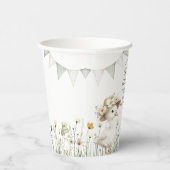 Whimsical Silly Goose Baby Shower Pappbecher (Rechts)