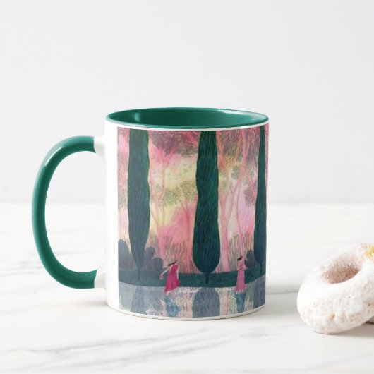 Whimsical Sisters – Kind Ones Coffee Mug of Grace Tasse (Mit Donut)