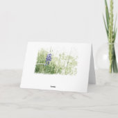 Whimsical Sketch von Bluebonnet Karte (Rückseite)