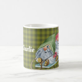 Whimsical Sledgnomes Personalisiert Kaffeetasse