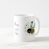 Whimsical Sleepy Bee Kaffeetasse (VorderseiteRechts)