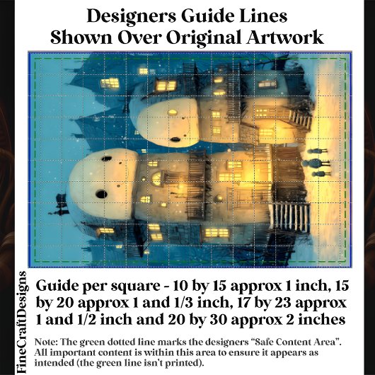 Whimsical Smiling Snowmen Houses DW9L Decoupage Seidenpapier