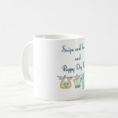 Whimsical Snips and Snails and Puppy Dog Schwanzes Kaffeetasse (Vorderseite Links)
