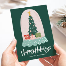 Whimsical Snow Globe ohne Foto