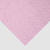 Whimsical Snowflakes in Pastel Pink Pattern Seidenpapier (Detail)