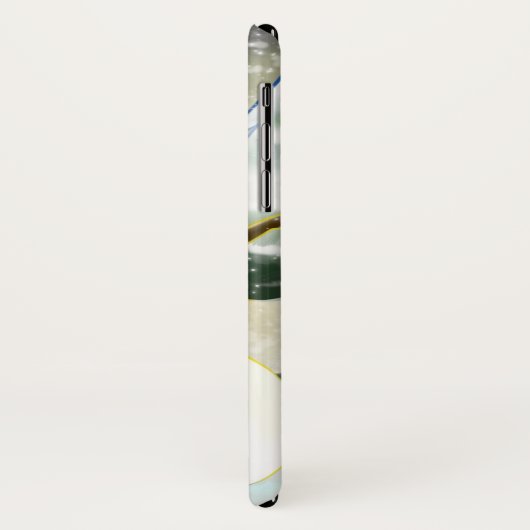 Whimsical Snowman im Winter Weihnachtslandschaft Case-Mate iPhone Hülle (Hinten/Links)