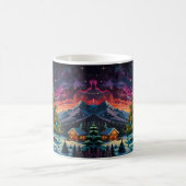 Whimsical Snowman Weihnachtswerk Kaffeetasse (Mittel)