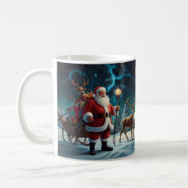 Whimsical Snowman Weihnachtswerk Kaffeetasse