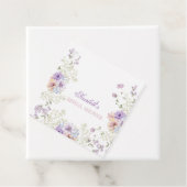 Whimsical Soft Wildblumen Hütte Garden Wedding Geschenkanhänger (Beispiel)