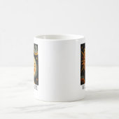 Whimsical Solar Eclipse Kaffeetasse (Mittel)