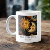 Whimsical Solar Eclipse Kaffeetasse