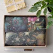 Whimsical Southwest Coyote Animal Decoupage Seidenpapier (Geschenk)