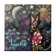 Whimsical Southwest Coyote Animal Personalisiert