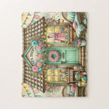 Whimsical Spa Shop Floral Cottage Entspannung