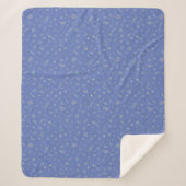 Whimsical Space Muster Sherpa-Decke Sherpadecke (Vorderseite)