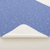 Whimsical Space Muster Sherpa-Decke Sherpadecke (3/4)