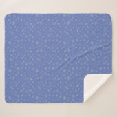 Whimsical Space Muster Sherpa-Decke Sherpadecke (Vorderseite (Horizontal))