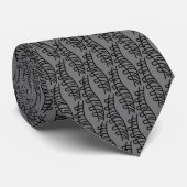 Whimsical Spine Logo Neck Tie für Chiropraktoren Krawatte (Gerollt)