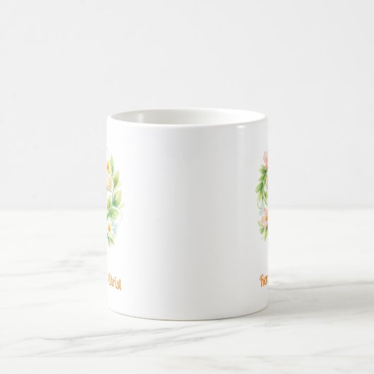 Whimsical Spring Cross Mug - Custom Easter Design Kaffeetasse (Mittel)