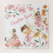Whimsical Spring Floral Woodland Fairy Puzzle (Vertikal)