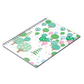 Whimsical Spring Trees Notizblock (Linke Seite)
