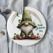Whimsical St. Patrick’s Day Gnom Button (Beispiel)