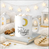 Whimsical Star and Moon Moonlight  Kaffeetasse