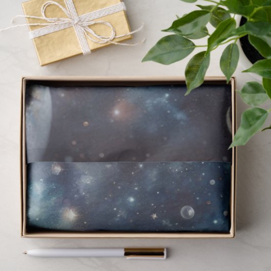 Whimsical Starlight Unicorn Decoupage  Seidenpapier (Geschenk)