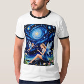 Whimsical Starry Night Fairy Shirt (Vorderseite)