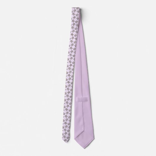 Whimsical Stars Neck Tie Krawatte (Rückseite)