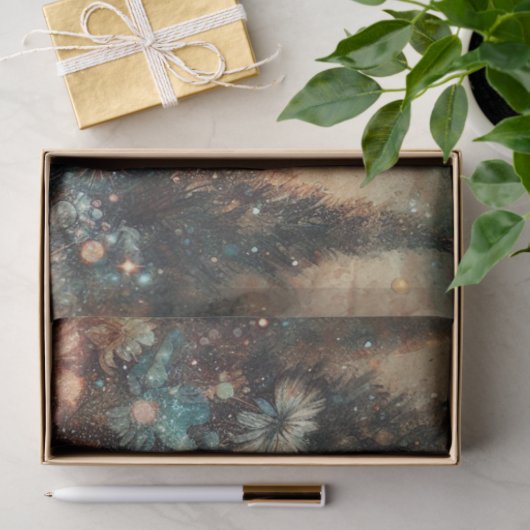 Whimsical Steampunk Alice In Wonderland Seidenpapier (Geschenk)