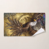Whimsical Steampunk charmanter Adler Badhandtuch Set (Handtuch)