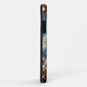 Whimsical steampunk charmanter weißer Wolf Case-Mate iPhone Hülle (Hinten/Rechts)